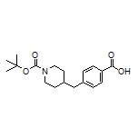4-[(1-Boc-4-piperidyl)methyl]benzoic Acid