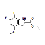 Ethyl 6,7-Difluoro-4-methoxyindole-2-carboxylate