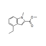 Methyl 4-Ethyl-1-methylindole-2-carboxylate