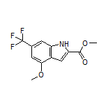 Methyl 4-Methoxy-6-(trifluoromethyl)indole-2-carboxylate