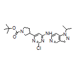 N-[6-(1-Boc-3-pyrrolidinyl)-2-chloro-4-pyrimidinyl]-1-isopropyl-1H-pyrazolo[4,3-c]pyridin-6-amine