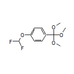 1-(Difluoromethoxy)-4-(trimethoxymethyl)benzene