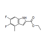 Ethyl 5,6-Difluoro-4-methylindole-2-carboxylate