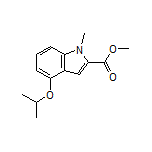 Methyl 4-Isopropoxy-1-methylindole-2-carboxylate