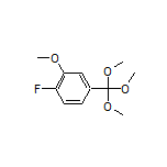 1-Fluoro-2-methoxy-4-(trimethoxymethyl)benzene