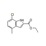 Ethyl 7-Chloro-4-methylindole-2-carboxylate