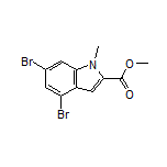 Methyl 4,6-Dibromo-1-methylindole-2-carboxylate