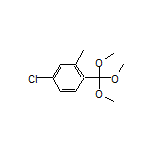 4-Chloro-2-methyl-1-(trimethoxymethyl)benzene