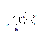 4,5-Dibromo-1-methylindole-2-carboxylic Acid