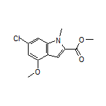 Methyl 6-Chloro-4-methoxy-1-methylindole-2-carboxylate
