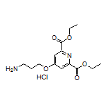 Diethyl 4-(3-Aminopropoxy)pyridine-2,6-dicarboxylate Hydrochloride