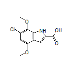 6-Chloro-4,7-dimethoxyindole-2-carboxylic Acid