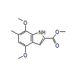 Methyl 4,7-Dimethoxy-6-methylindole-2-carboxylate