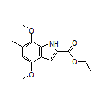 Ethyl 4,7-Dimethoxy-6-methylindole-2-carboxylate