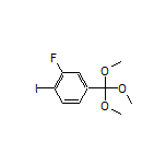 2-Fluoro-1-iodo-4-(trimethoxymethyl)benzene