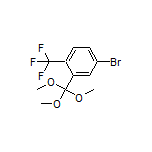 4-Bromo-1-(trifluoromethyl)-2-(trimethoxymethyl)benzene