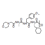 N-[(2S)-3-Cyclohexyl-1-(2-methyloxiran-2-yl)-1-oxo-2-propyl]-3-(4-methoxyphenyl)-2-[(S)-2-(2-morpholinoacetamido)propanamido]propanamide