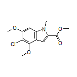 Methyl 5-Chloro-4,6-dimethoxy-1-methylindole-2-carboxylate