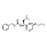 (S)-2-(Cbz-amino)-4-methyl-N-[(S)-1-oxo-2-hexyl]pentanamide