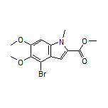 Methyl 4-Bromo-5,6-dimethoxy-1-methylindole-2-carboxylate