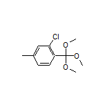 2-Chloro-4-methyl-1-(trimethoxymethyl)benzene