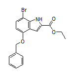 Ethyl 4-(Benzyloxy)-7-bromoindole-2-carboxylate
