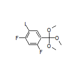 1,5-Difluoro-2-iodo-4-(trimethoxymethyl)benzene
