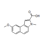 8-Methoxy-3-methyl-3H-benzo[e]indole-2-carboxylic Acid