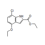 Ethyl 7-Chloro-4-ethoxyindole-2-carboxylate