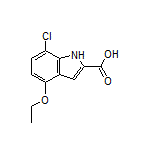7-Chloro-4-ethoxyindole-2-carboxylic Acid