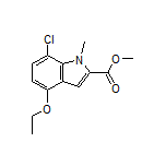 Methyl 7-Chloro-4-ethoxy-1-methylindole-2-carboxylate