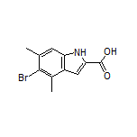 5-Bromo-4,6-dimethylindole-2-carboxylic Acid