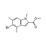 Methyl 5-Bromo-1,4,6-trimethylindole-2-carboxylate