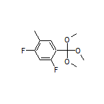 1,5-Difluoro-2-methyl-4-(trimethoxymethyl)benzene