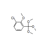 1-Chloro-2-methoxy-3-(trimethoxymethyl)benzene