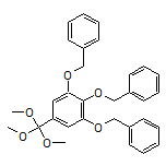 1,2,3-Tris(benzyloxy)-5-(trimethoxymethyl)benzene