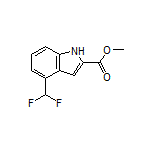 Methyl 4-(Difluoromethyl)indole-2-carboxylate