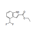 Ethyl 4-(Difluoromethyl)indole-2-carboxylate