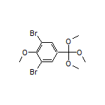 1,3-Dibromo-2-methoxy-5-(trimethoxymethyl)benzene