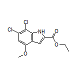 Ethyl 6,7-Dichloro-4-methoxyindole-2-carboxylate