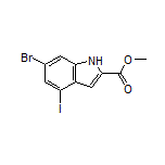 Methyl 6-Bromo-4-iodoindole-2-carboxylate