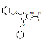 4,6-Bis(benzyloxy)indole-2-carboxylic Acid