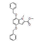 Methyl 4,7-Bis(benzyloxy)-1-methylindole-2-carboxylate