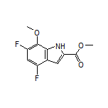 Methyl 4,6-Difluoro-7-methoxyindole-2-carboxylate