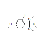 2-Iodo-4-methoxy-1-(trimethoxymethyl)benzene