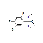1-Bromo-2,4-difluoro-5-(trimethoxymethyl)benzene
