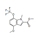 Methyl 4-Methoxy-1-methyl-7-(trifluoromethoxy)-1H-indole-2-carboxylate