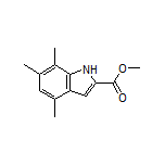 Methyl 4,6,7-Trimethyl-1H-indole-2-carboxylate
