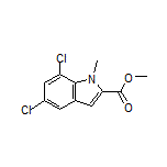 Methyl 5,7-Dichloro-1-methyl-1H-indole-2-carboxylate