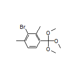 2-Bromo-1,3-dimethyl-4-(trimethoxymethyl)benzene